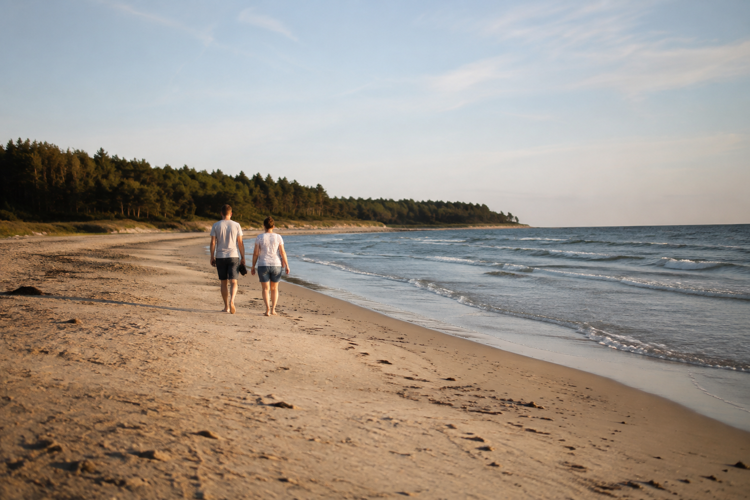 Illustrasjonsbilde: En tur på stranden